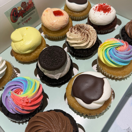 12 Pack  /50/100 Vegan Cupcakes