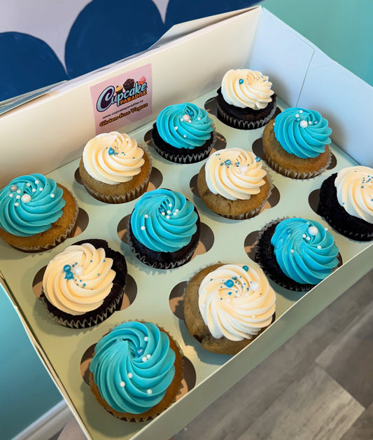 Custom Color Cupcakes