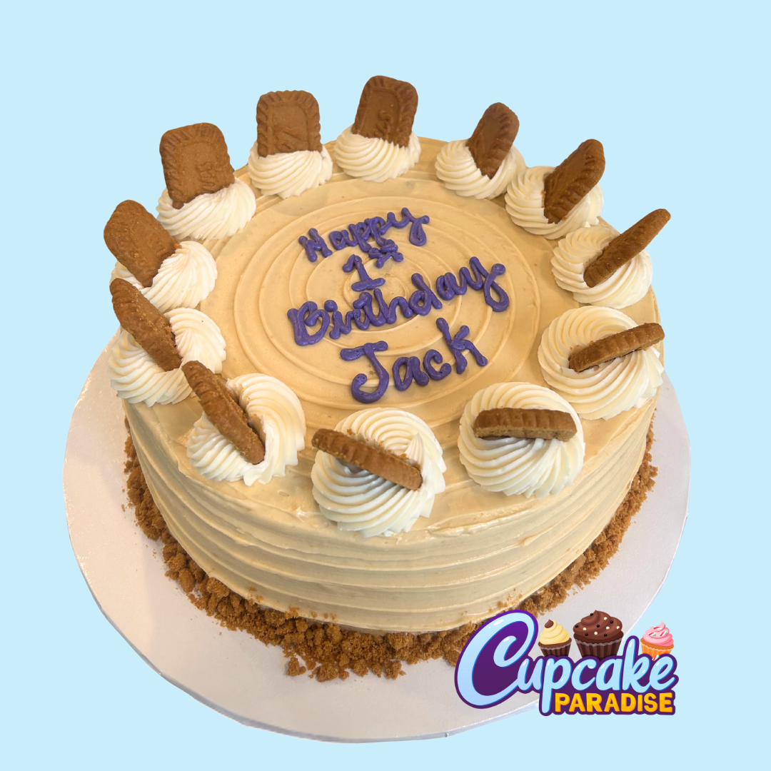 Lotus Biscoff Cake