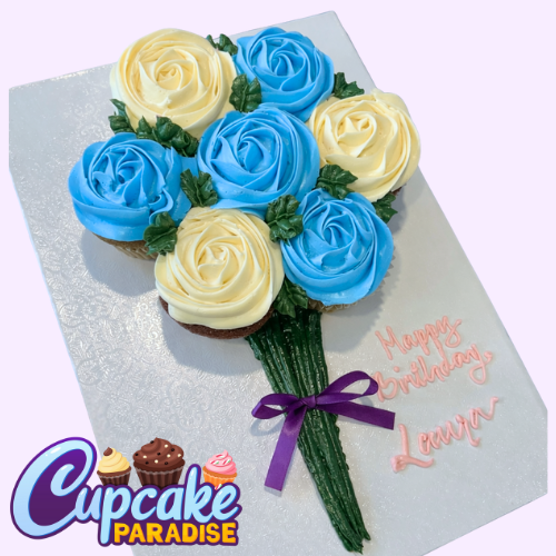 Cupcake Flower Bouquet