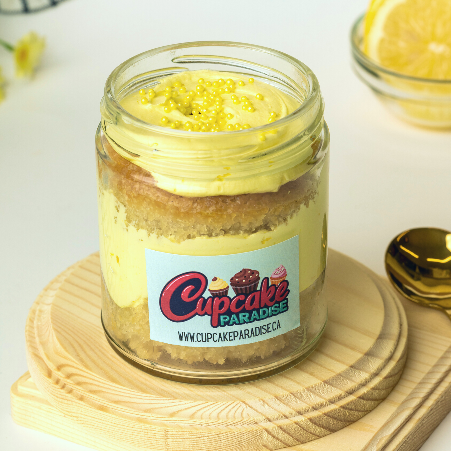 Vegan Lemon Jar