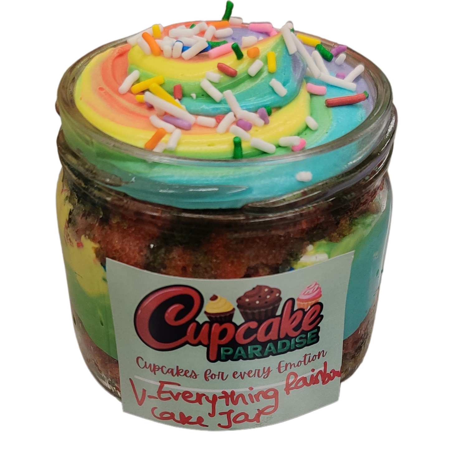 Vegan Everything Rainbow Jar