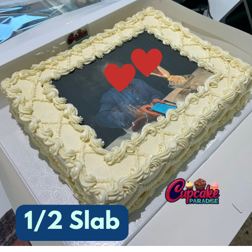 Rectangle Logo/Photo/ Slab Cake