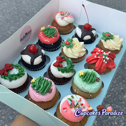 12 Pack  /50/100 Gluten-free Vegan Cupcakes