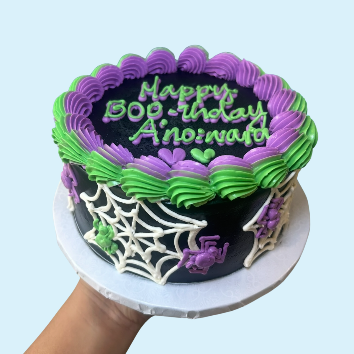 Spider Web Cake