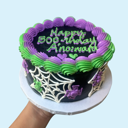 Spider Web Cake