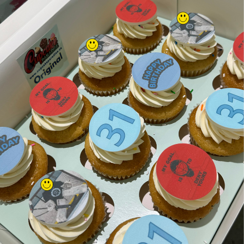 Custom Logo / Photo Cupcakes