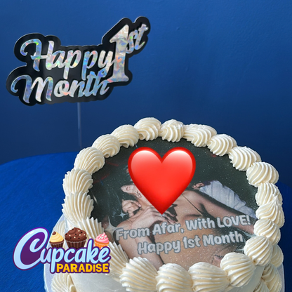 Custom Message cake topper