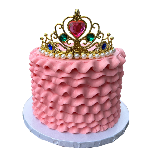 Princess Frill Crown Cake