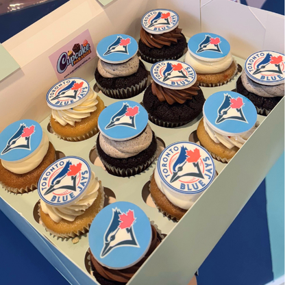 Branded Logo Cupcakes - Choose Your Flavors