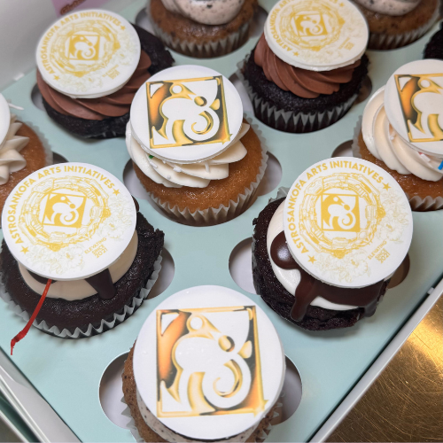 Branded Logo Cupcakes - Choose Your Flavors