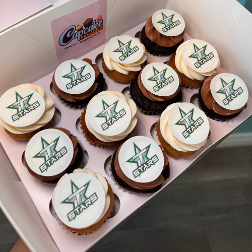 Photo/ Logo Mini cupcakes -24 pack Assorted Flavors