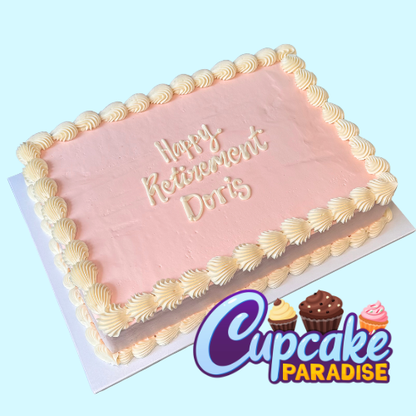 Rectangle Slab Cake