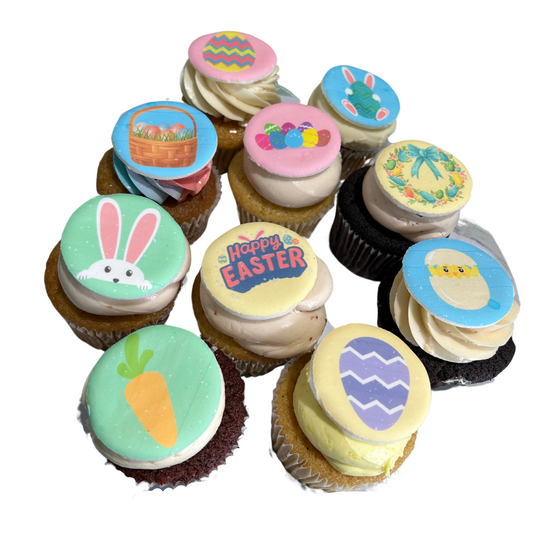 12 Pack Original Easter Cupcakes