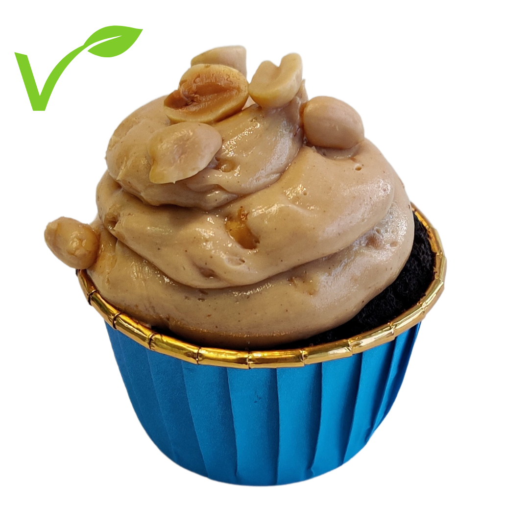 Vegan Peanut butter Boss Cupcake