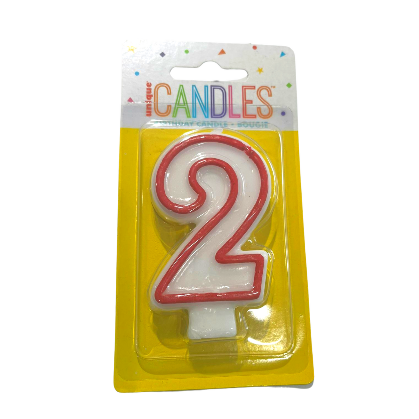 Number 2 Candle
